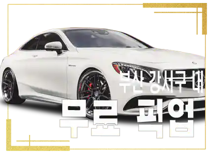 부산 강서구내 무료 픽업 서비스
